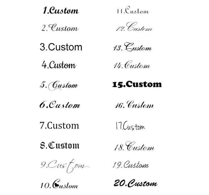 Personalised necklace orders CLOSED