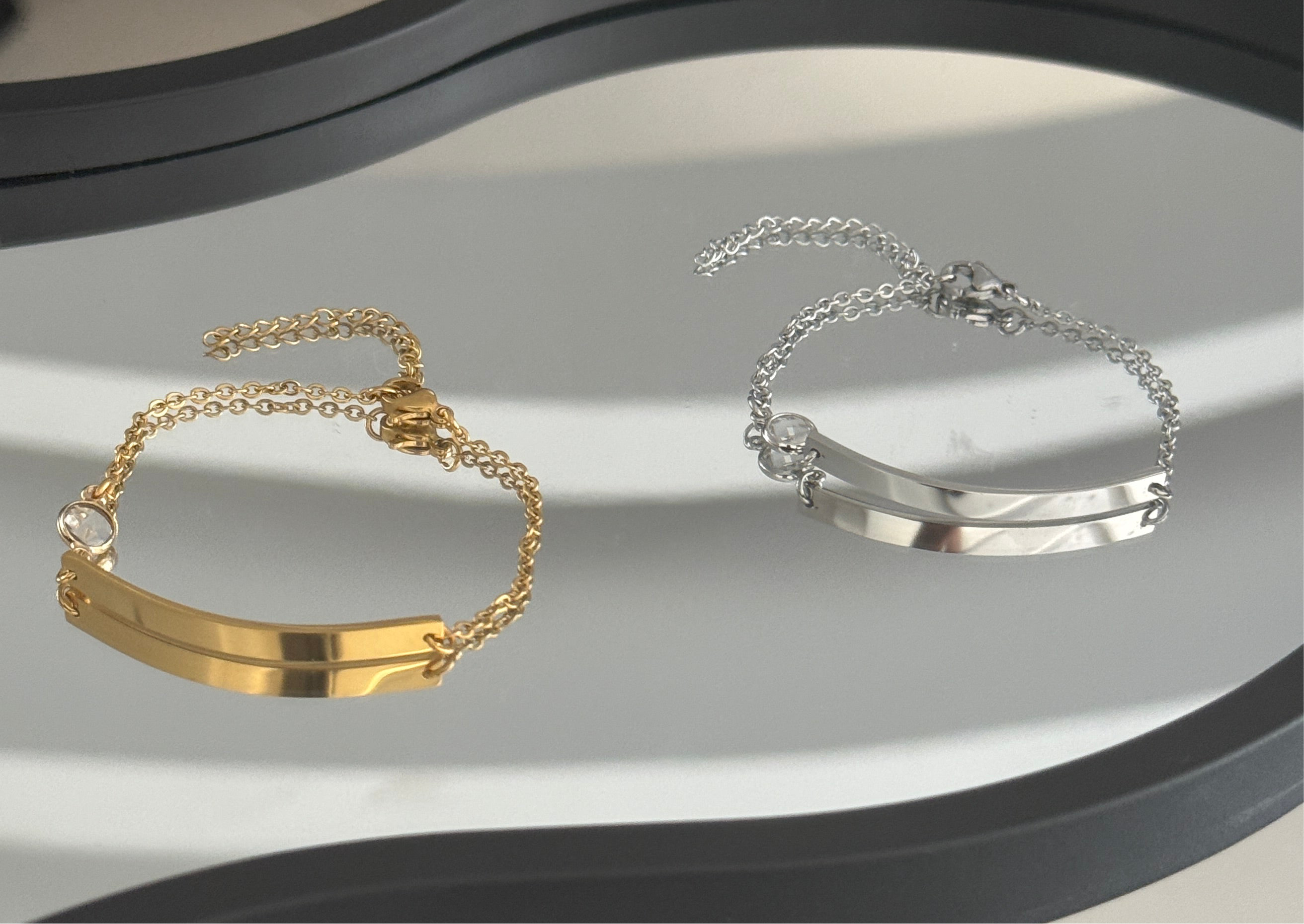 Personalized Bar Bracelet