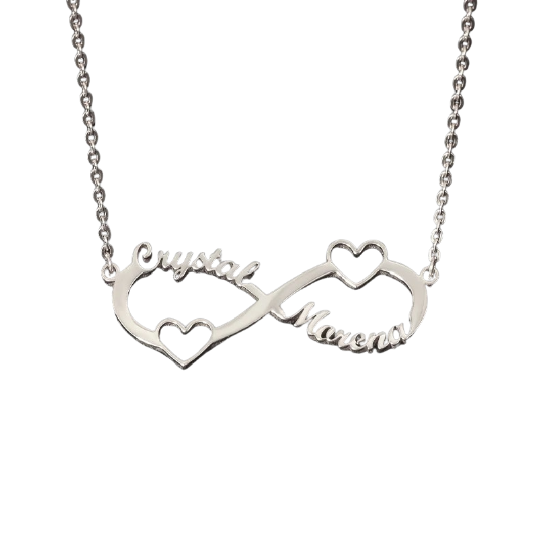 Personalised Infinity design necklace orders CLOSED