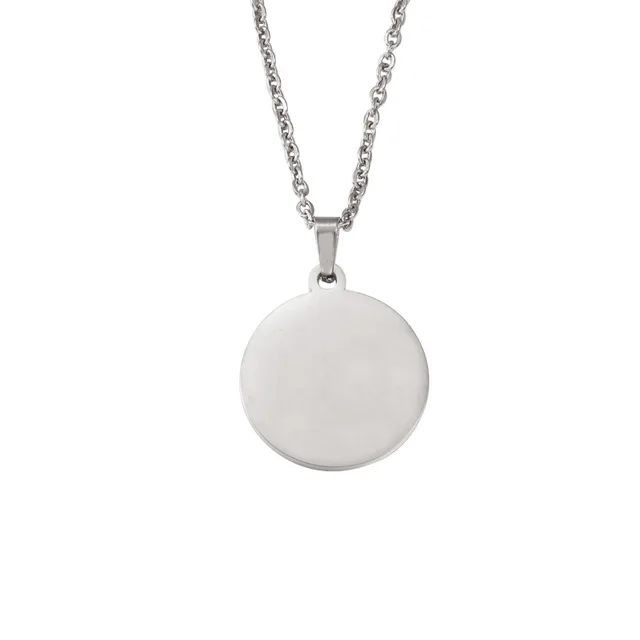 Personalized Disc Necklace (Ready in 1-2 days )