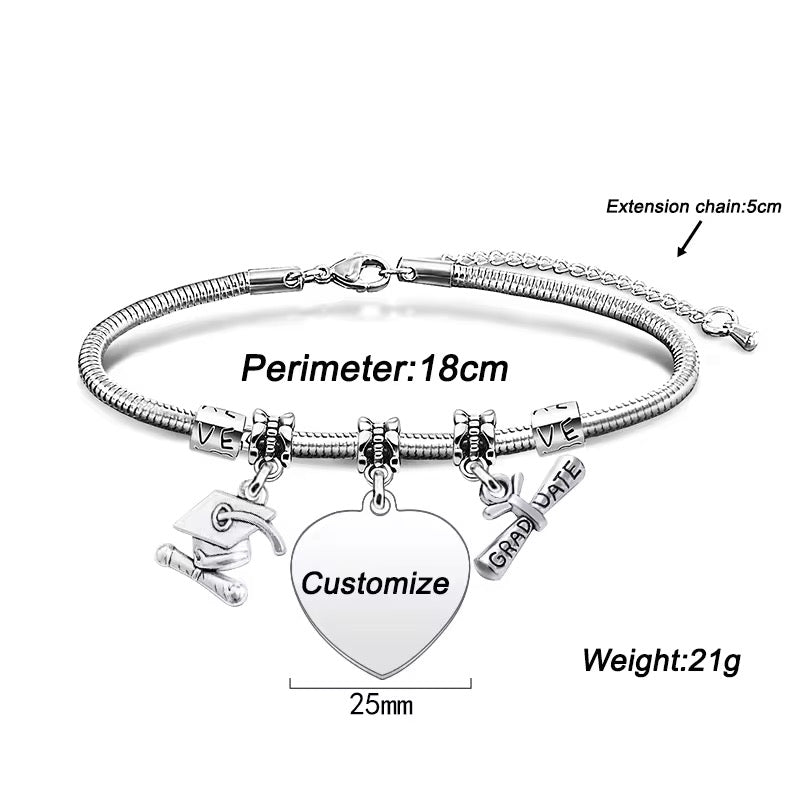 My Graduate personalised Bracelet
