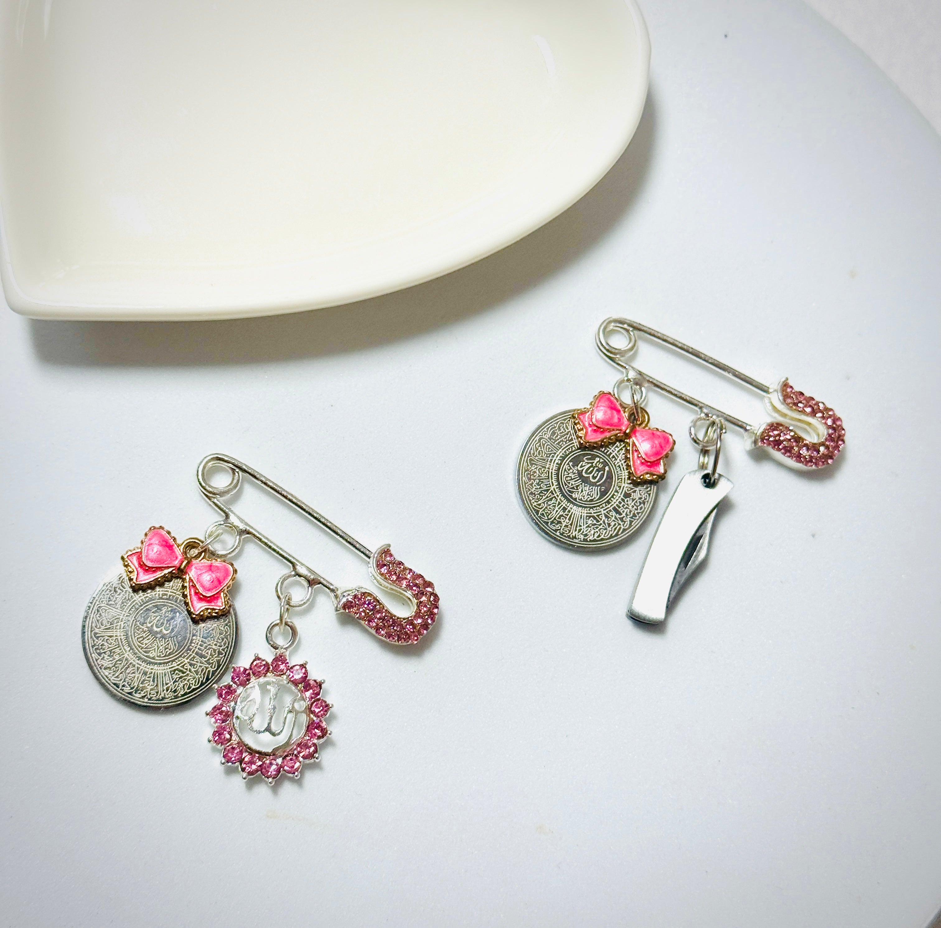 Ayatul Kursi Baby Pin – Pink Collection