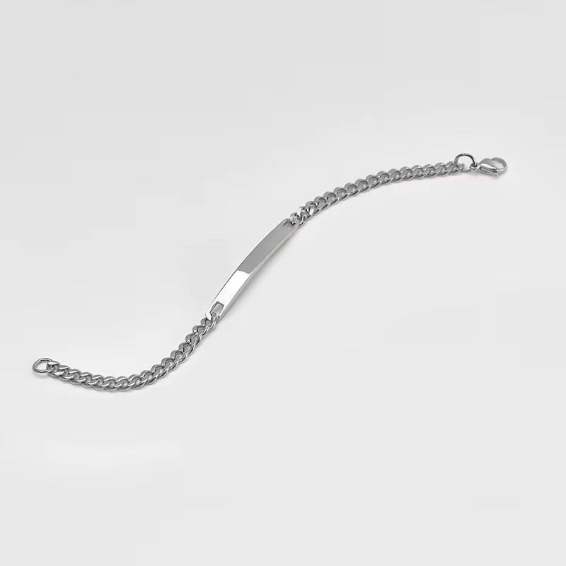 Custom ID Engraved Bracelet