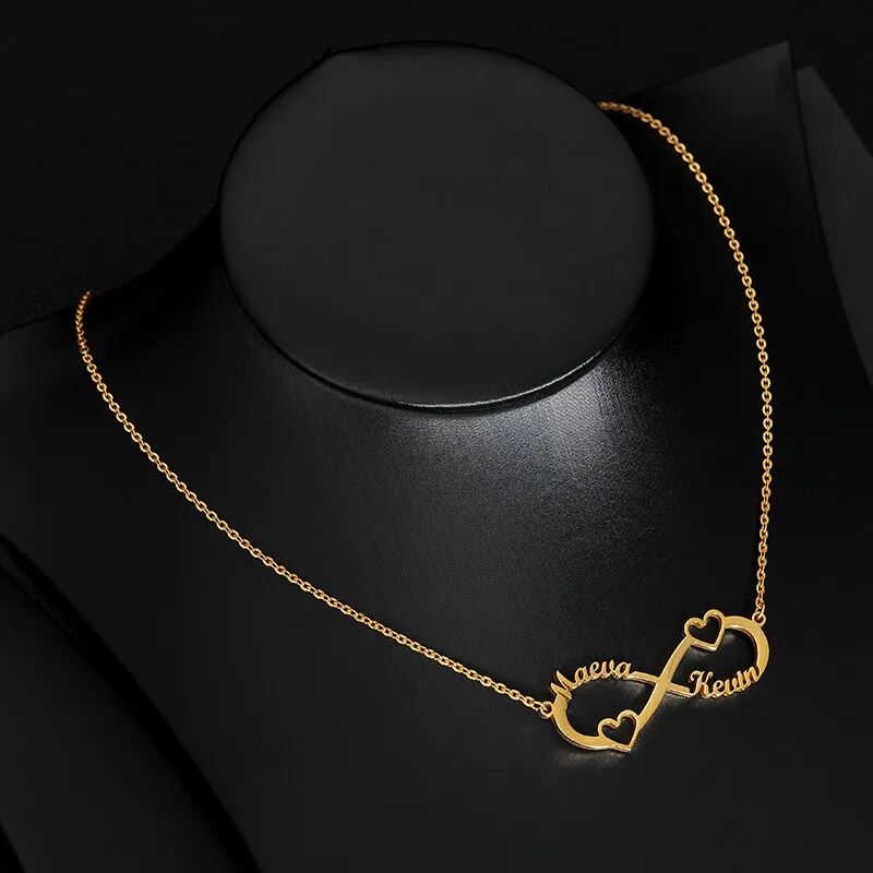 Personalised Infinity design necklace orders CLOSED