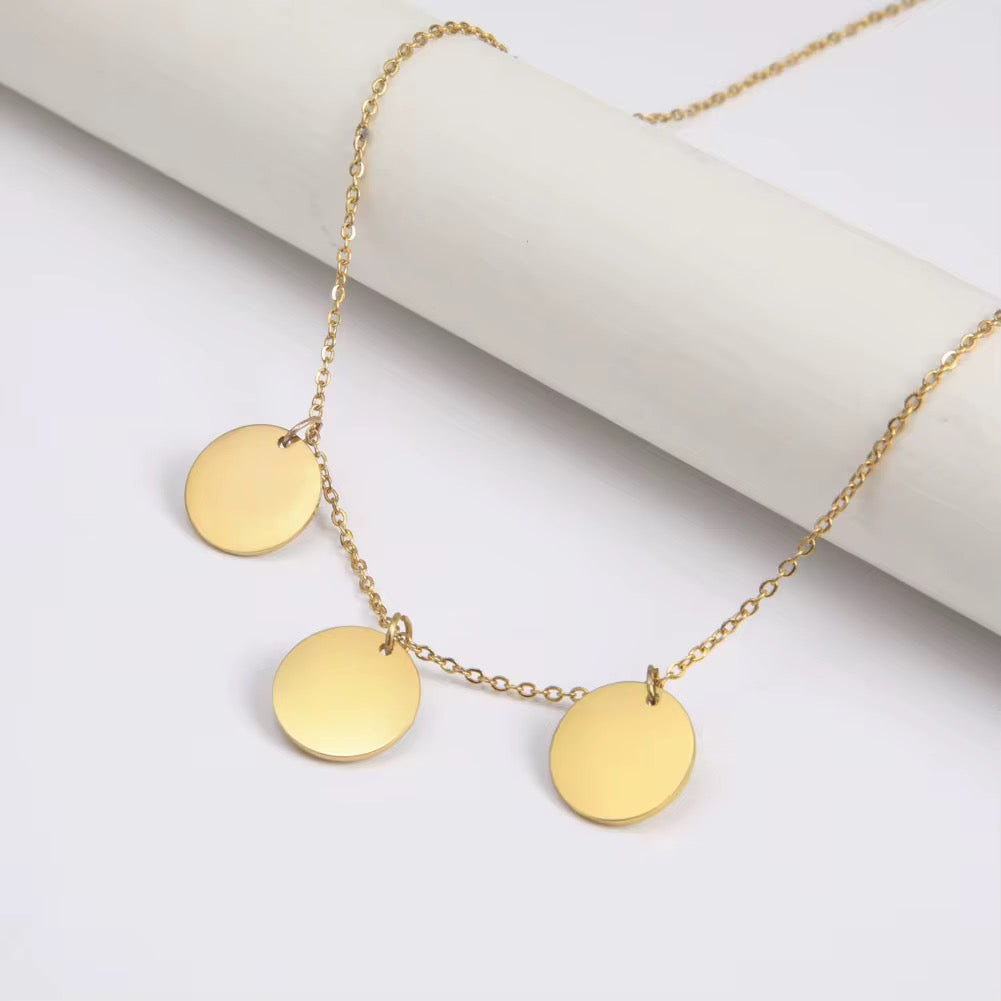 The Keepsake Disc Necklace