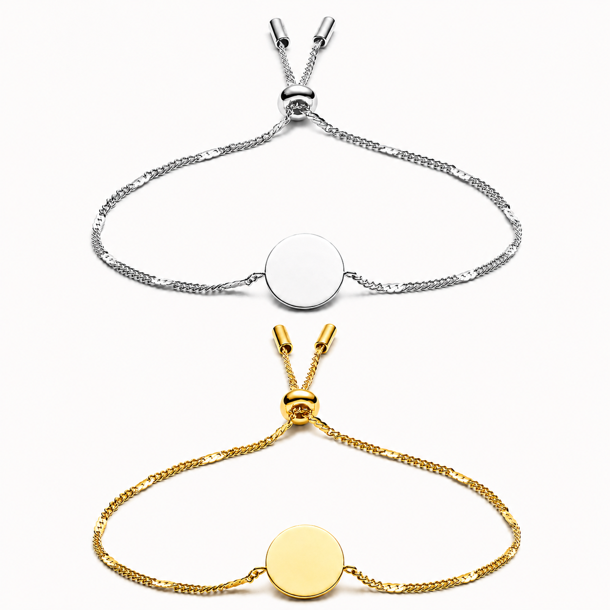 Luna signature disc Bracelet