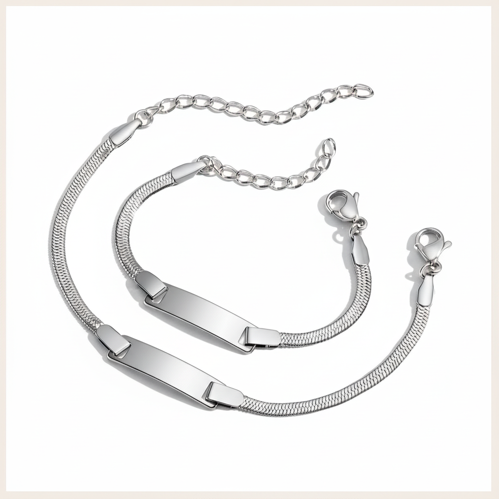 Coming soon - Forever bond custom engraved mama and mini bracelets