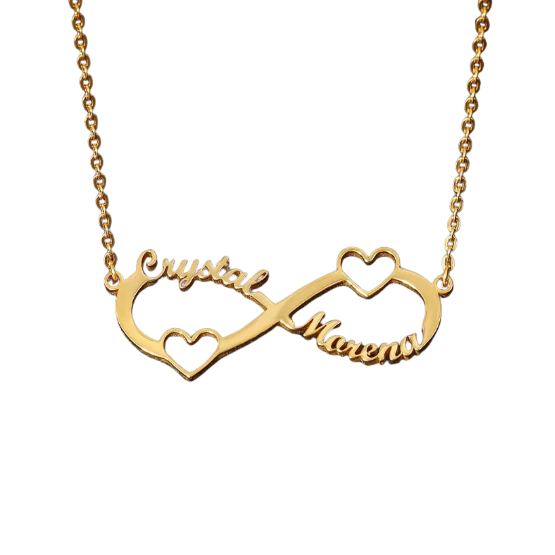 Personalised Infinity design necklace orders CLOSED