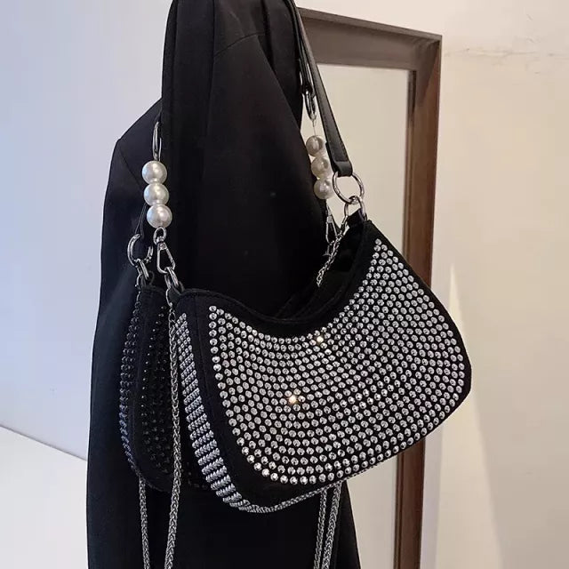 Rhinestone essential handbag