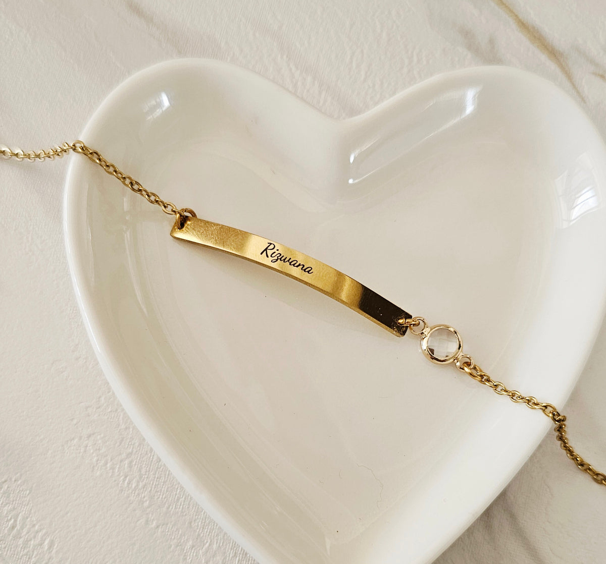 Personalized Bar Bracelet
