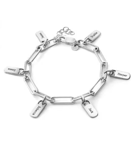 Coming soon - Forever link charm bracelet