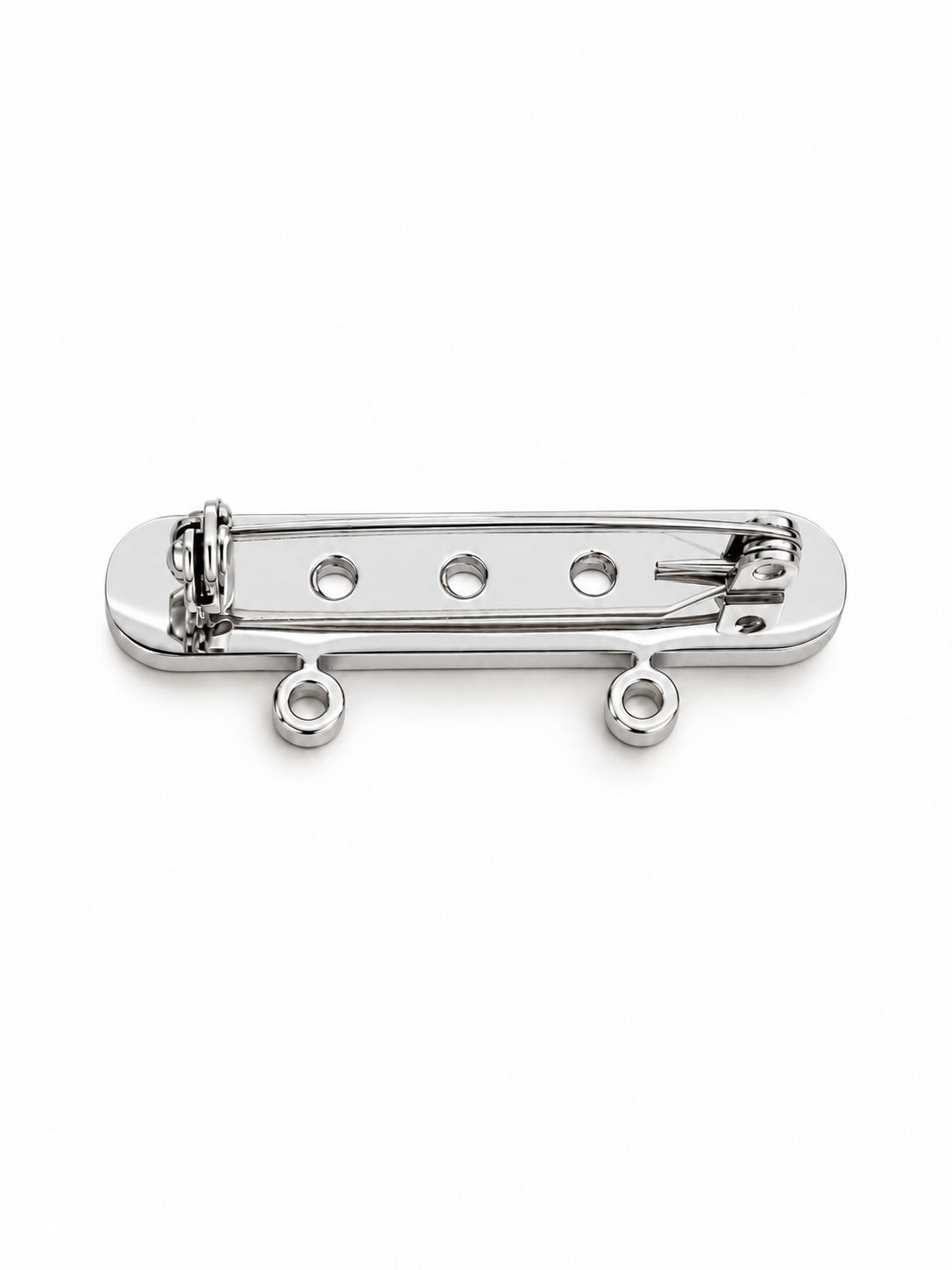 Personalised Baby Keepsake Pins Silver