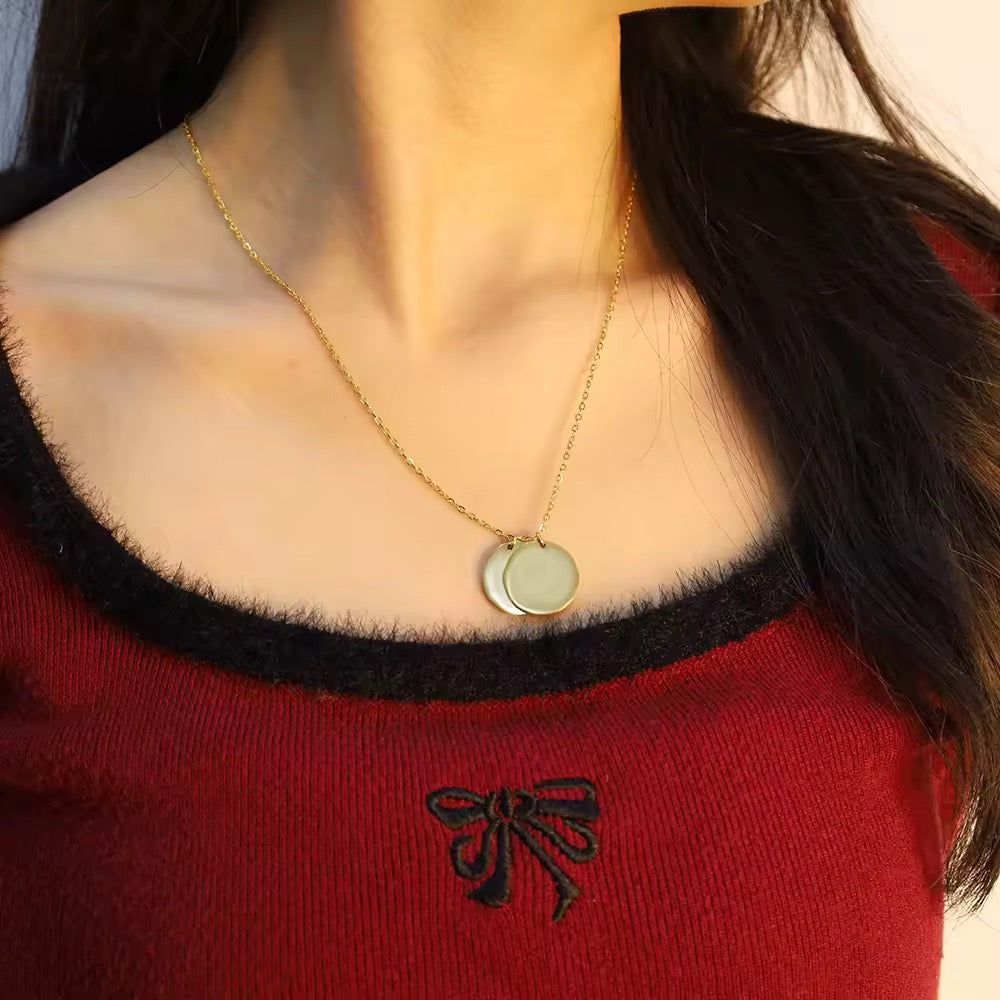 The Keepsake Disc Necklace