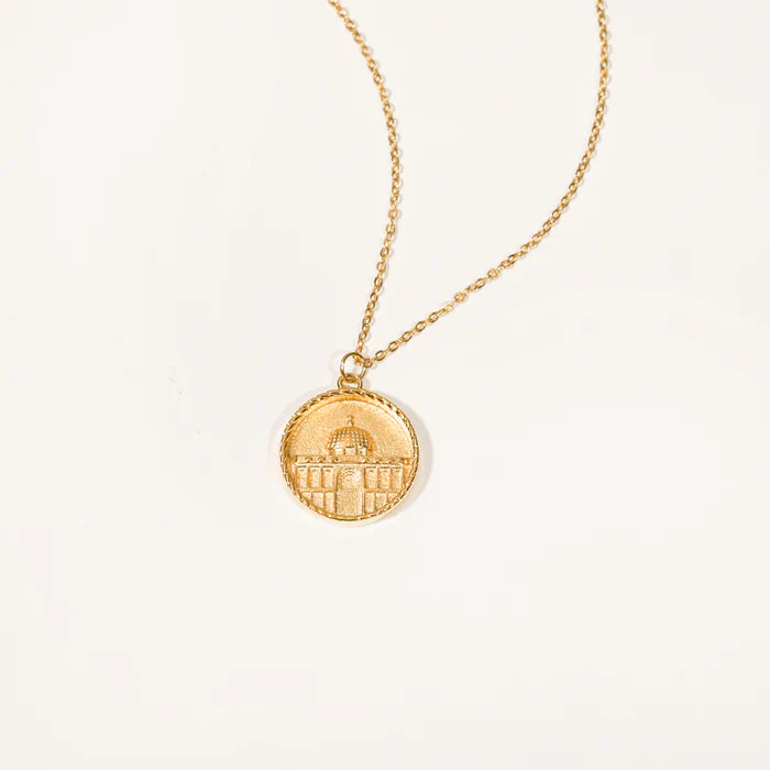 Dome of the rock necklace Palestine 100% of all proceeds PALESTINE