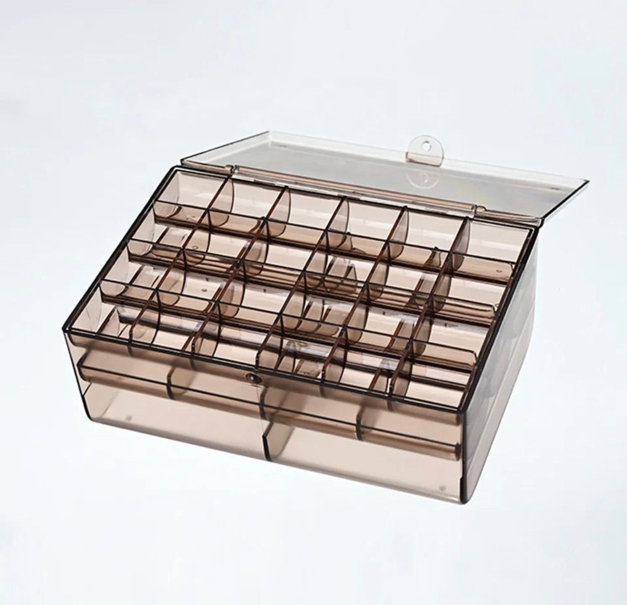 Jewellery storage box - light brown